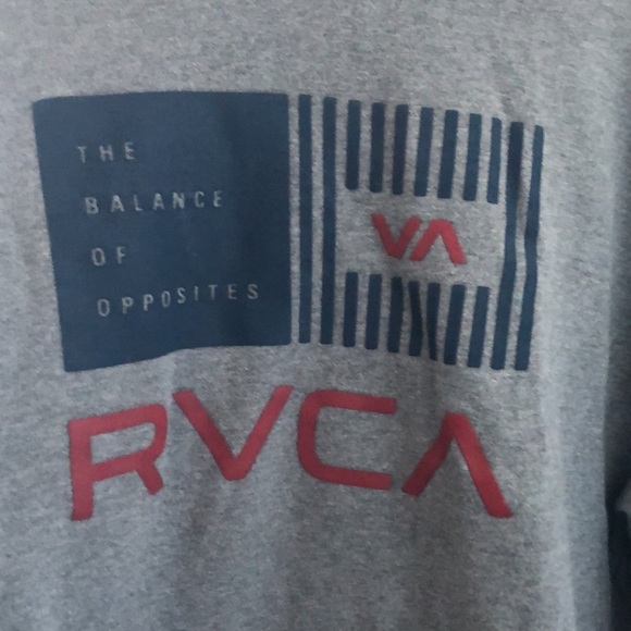 Gray RVCA Sweatshirt - Picture 2 of 3